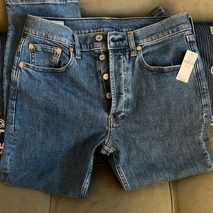 GAP Cheeky straight high rise jeans 28/6 NWT